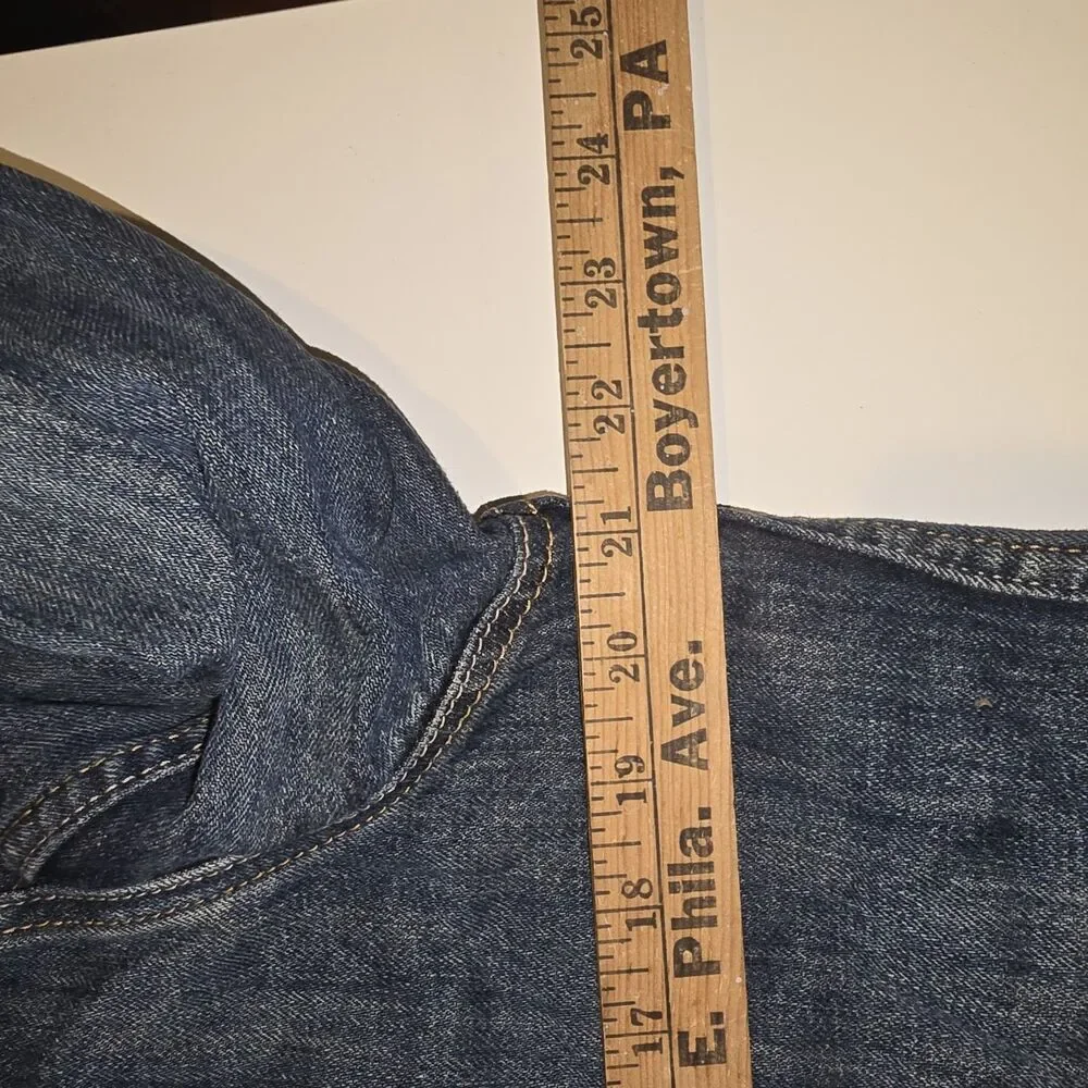 Levis Denim Trucker Jacket, Size L, Standard Fit